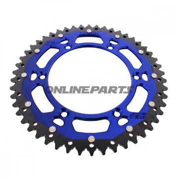 Rear Sprocket Dual 50 Tooth Pitch 520 Bluezf Inner Diameter 136 Bolt Spacing 156