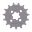 Front Sprocket 15 Tooth Pitch 428Large Spline 4 Inner Diameter 16/20