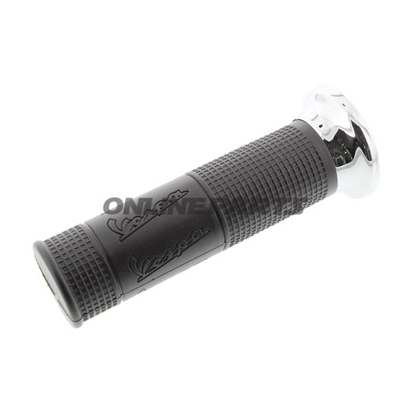Grips Black/Chrome Left (Orig Spare Part)Durchmesser 24 Mm Länge 127 Mm