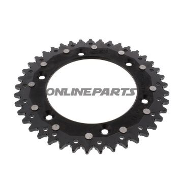Rear Sprocket Dual 41 Tooth Pitch 520 Blackzf Inner Diameter 125 Bolt Spacing 150