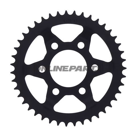 Rear Sprocket 43 Tooth Pitch 428Inner Diameter 058 Bolt Spacing 082