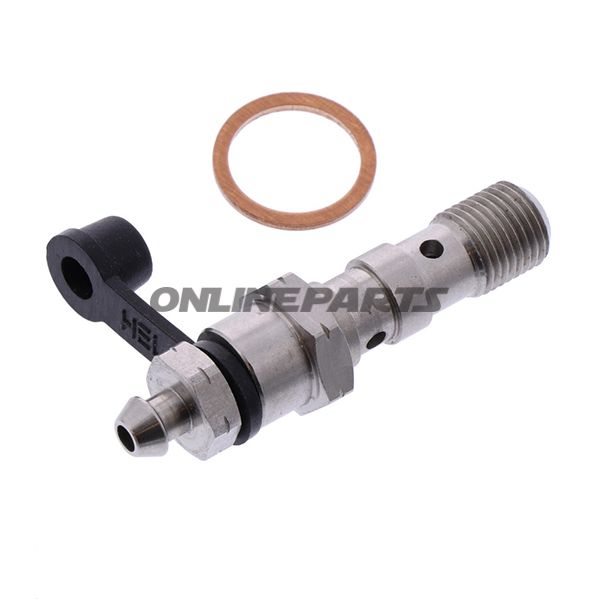 Banjo Bolt Doublem10x1.00 With Bleed Nipple