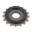 Front Sprocket 17 Tooth Pitch 530Rubber Damper Inner Diameter 26/30