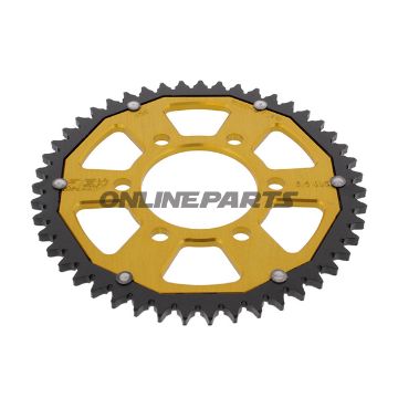 Rear Sprocket Dual 47 Tooth Pitch 428 Goldzf Inner Diameter 068 Bolt Spacing 090