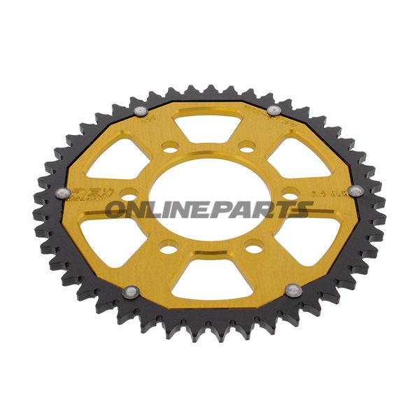 Rear Sprocket Dual 47 Tooth Pitch 428 Goldzf Inner Diameter 068 Bolt Spacing 090