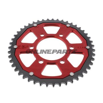 Rear Sprocket Dual 47 Tooth Pitch 428 Redzf Inner Diameter 068 Bolt Spacing 090