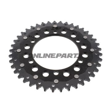 Rear Sprocket Dual 41 Tooth Pitch 520 Blackzf Inner Diameter 106 Bolt Spacing 125