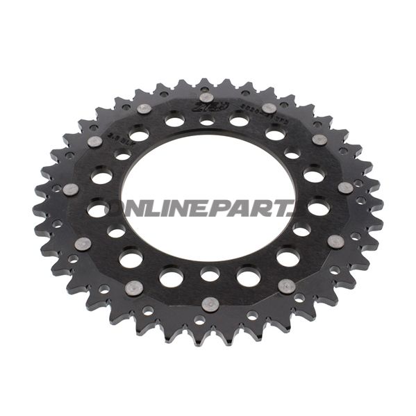 Rear Sprocket Dual 41 Tooth Pitch 520 Blackzf Inner Diameter 106 Bolt Spacing 125