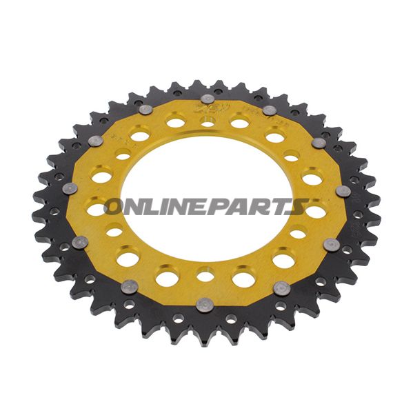 Rear Sprocket Dual 41 Tooth Pitch 520 Goldzf Inner Diameter 106 Bolt Spacing 125