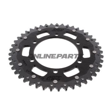 Rear Sprocket Dual 45 Tooth Pitch 520 Blackzf Inner Diameter 110 Bolt Spacing 130
