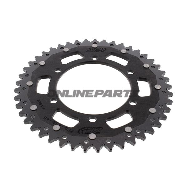 Rear Sprocket Dual 45 Tooth Pitch 520 Blackzf Inner Diameter 110 Bolt Spacing 130