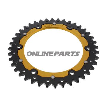 Rear Sprocket Dual 40 Tooth Pitch 520 Goldzf Inner Diameter 136 Bolt Spacing 160