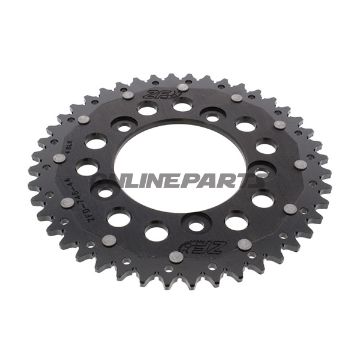 Rear Sprocket Dual 44 Tooth Pitch 520 Blackzf Inner Diameter 100 Bolt Spacing 124