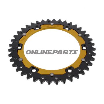 Rear Sprocket Dual 40 Tooth Pitch 520 Goldzf Inner Diameter 136 Bolt Spacing 156