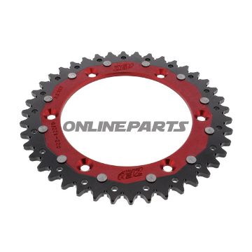 Rear Sprocket Dual 42 Tooth Pitch 520 Redzf Inner Diameter 136 Bolt Spacing 156