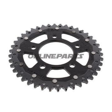 Rear Sprocket Dual 42 Tooth Pitch 525 Blackzf Inner Diameter 080 Bolt Spacing 110