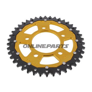 Rear Sprocket Dual 42 Tooth Pitch 525 Goldzf Inner Diameter 080 Bolt Spacing 110