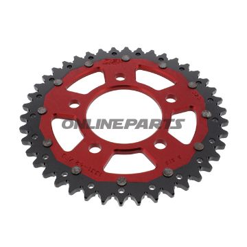 Rear Sprocket Dual 42 Tooth Pitch 525 Redzf Inner Diameter 080 Bolt Spacing 110