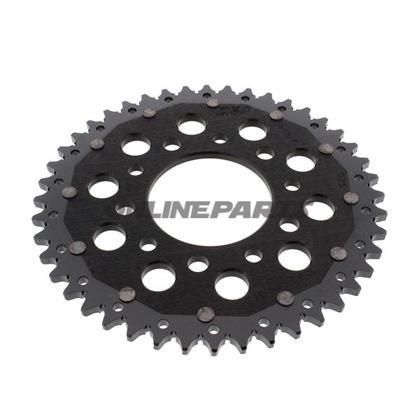 Rear Sprocket Dual 44 Tooth Pitch 525 Blackzf Inner Diameter 080 Bolt Spacing 110