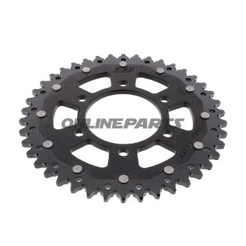 Rear Sprocket Dual 42 Tooth Pitch 525 Blackzf Inner Diameter 080 Bolt Spacing 104