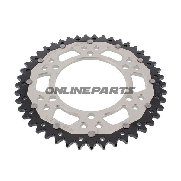Rear Sprocket Dual 45 Tooth Pitch 525 Silverzf Inner Diameter 110 Bolt Spacing 130