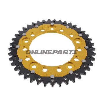 Rear Sprocket Dual 41 Tooth Pitch 525 Goldzf Inner Diameter 112 Bolt Spacing 138