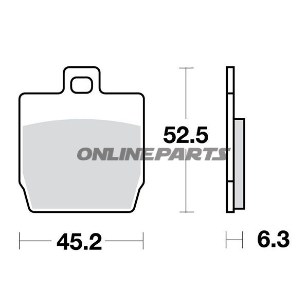 Brake Pads Lc Trwaltn 7321920
