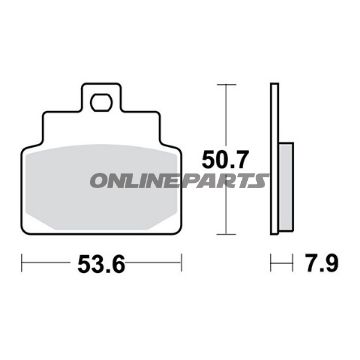 Brake Pads Lc Trwaltn 7320765