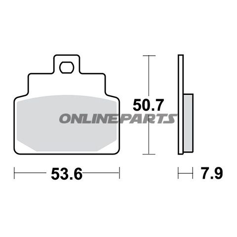 Brake Pads Lc Trwaltn 7320765