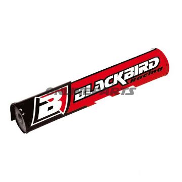 Handlebar Protector Black Bird Racingred