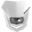 Headlight Mask Halo White