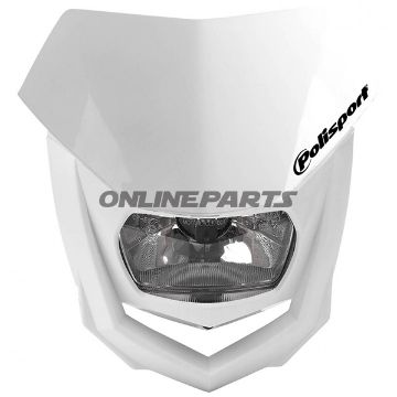 Headlight Mask Halo White