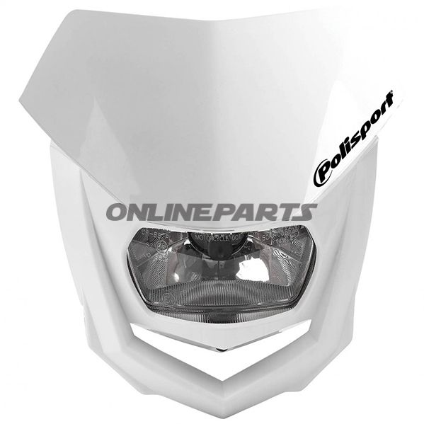 Headlight Mask Halo White