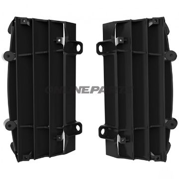 Radiator Guards Kit Black