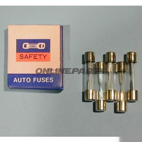 Glass Fuse 30Mm 15A Jmpcont 5 Pcs