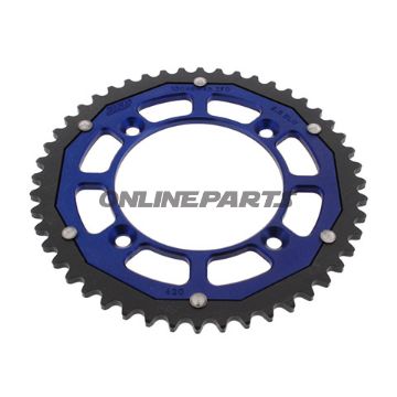 Rear Sprocket Dual 48 Tooth Pitch 420 Bluezf Inner Diameter 100 Bolt Spacing 120