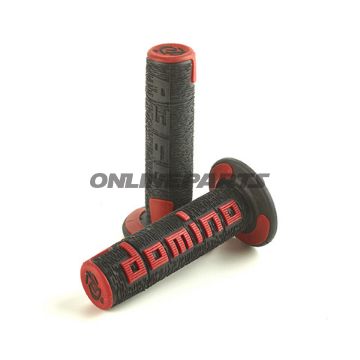 Grips Black/Red Dominodurchmesser 22 Mm. Länge 120 Mm Geschlossen