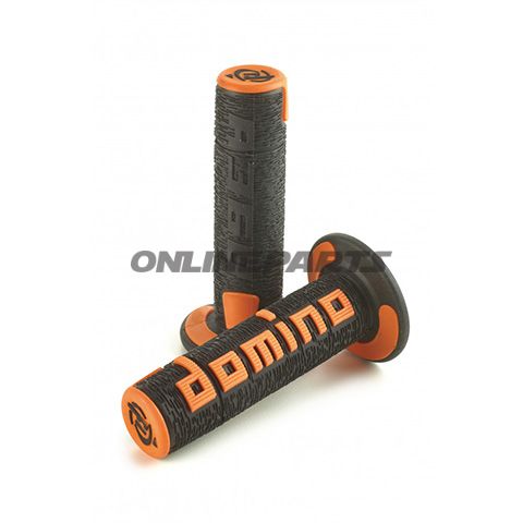 Grips Black/Orange Dominodurchmesser 22 Mm. Länge 120 Mm Geschlossen