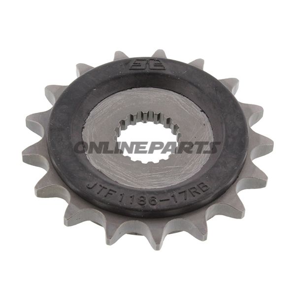 Front Sprocket 17 Tooth Pitch 525Rubber Damper Inner Diameter 25/22.5