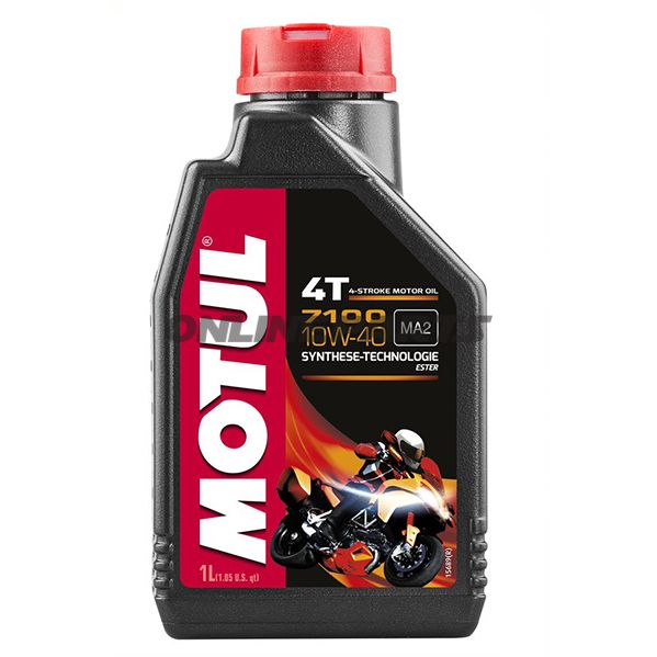 Engine Oil 10W40 4-Stroke 1L Motulsynthetic 7100 Maxx 7140472