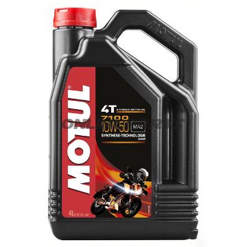 Oil 10W50 4-Stroke 4Lmotul 7100 Synthetic