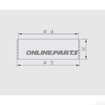 Gleitb Kit Fork Kyb