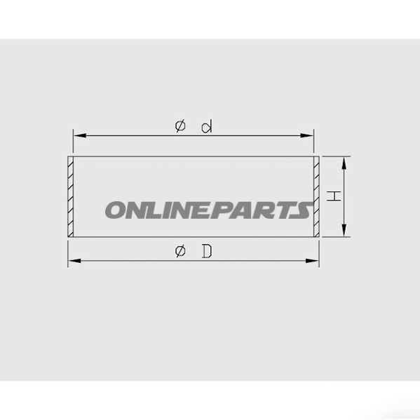 Gleitb Kit Fork Kyb