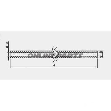 Druck Stange For Forkzugstufe Kayaba