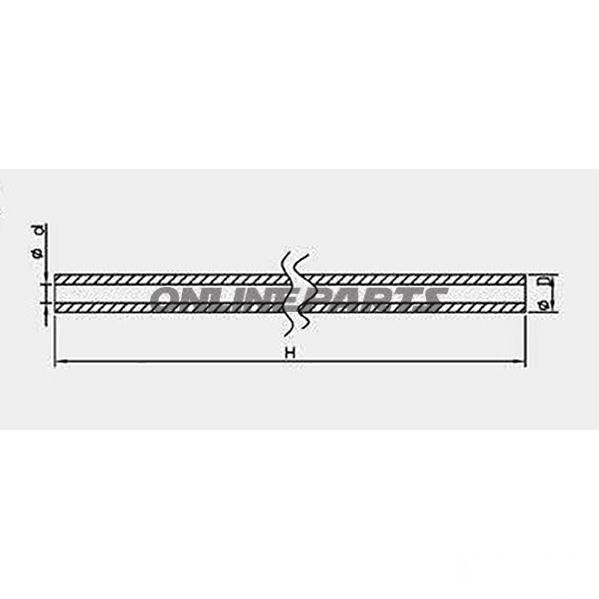 Druck Stange For Forkzugstufe Kayaba