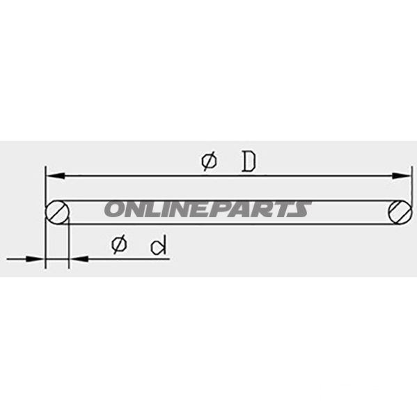 O-Ring For Ventilbolzen Kyb