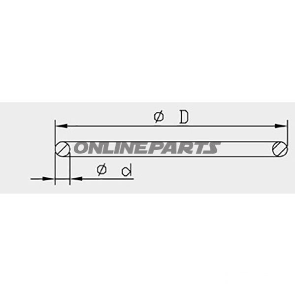 O-Ring Suspension Strut Kyb