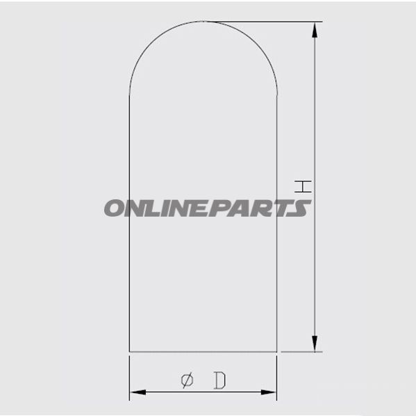 Blase For Suspension Strut40/88Mm Kayaba