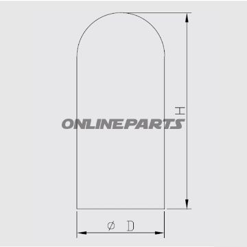 Blase For Suspension Strut40/70 Mm Kayaba