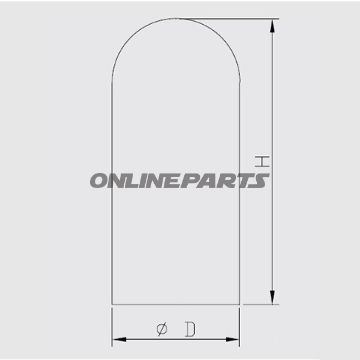 Blase For Suspension Strut64/62 Mm Kayaba